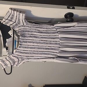 Nwt small cotton pant romper